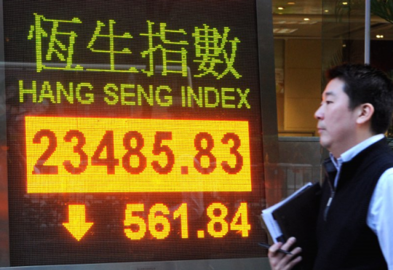 Hong Kong stocks close 2.34 pct lower