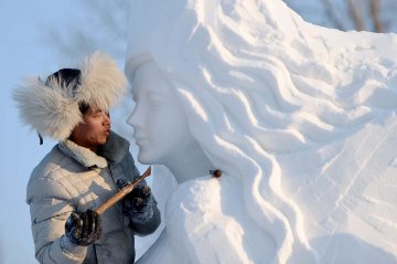 China Harbin snow sculpture