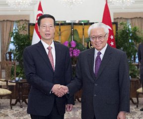 Chinese vice premier wraps up Singapore visit with fruitful results