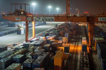 China opens cargo train service from east city to Germany