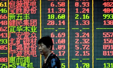 Chinese shares opened tad lower on Fri.