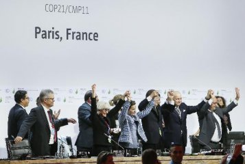China welcomes Paris climate change agreement
