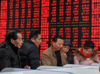 Chinese shares rally led by bluechips Mon.
