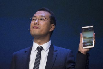Huawei launches Mate 8 at CES,eyes to beat Apple within 2 years