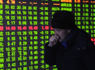 Chinese shares tumble on weak PMI data