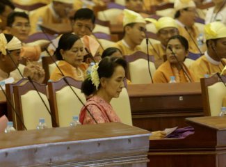 Myanmar new parliament elects speaker of House of Nationalities