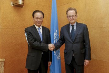 Xinhua President vows to strengthen cooperation with UN agencies