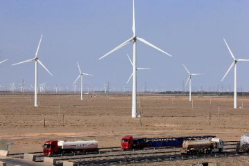 Chinas newly installed wind power capacity grows 13 pct in Q1