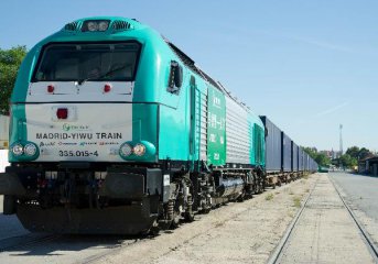 Yiwu-Madrid train line boosts China, Europe trade