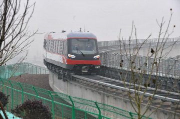 Chinas first home-grown maglev in operation