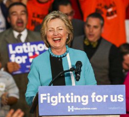 Hillary Clinton gets enough delegates to notch U.S. Democratic nomination