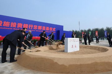 AIIB breaks ground for headquarters in Beijing
