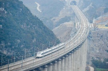 Chinas major east-west high-speed railway starts operation