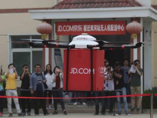 JD.com to build 150 airports for drone delivery in SW China