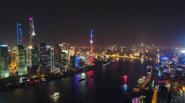 China Shanghai Aerial View
