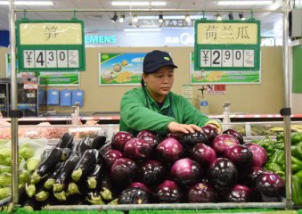 Chinas food prices continue to dip