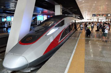 China to speed up bullet trains on Beijing-Shanghai route in Sept.