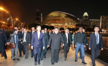 DPRK leader says wants to learn from Singapore in economic development