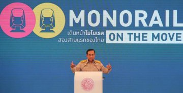 Thailand starts construction of monorail transit lines in Bangkok