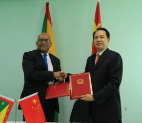 ​China, Grenada signs MOU to cooperate on B&R construction