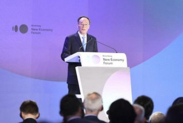 ​Chinese vice president advocates common development at New Economy Forum