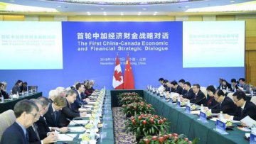 China, Canada hold economic, financial dialogue