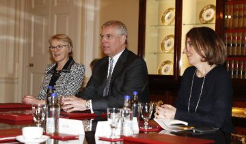 Prince Andrew sees "all sorts of" opportunities for UK-China cooperation