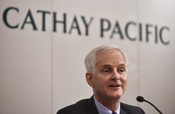 CEO of Cathay Pacific Airways resigns