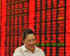 Shanghai Composite Index up 5.71 percent Monday