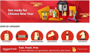 Amazon Singapore Ushers in the Year of the Ox with Bountiful Deals on Amazon.sg and Amazon Fresh