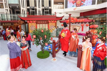 Olympian City presents Chinese New Year Cultural Extravaganza 4,000-square-feet old street straight out of ancient China