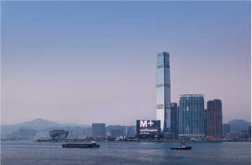 M+ museum building completed - The first global museum of contemporary visual culture in Asia set to open at the end of 2021 in Hong Kong