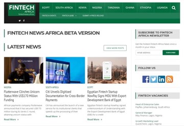 Fintech in Africa will Boom in 2022: Fintech News Network Launches Its 8th Publication