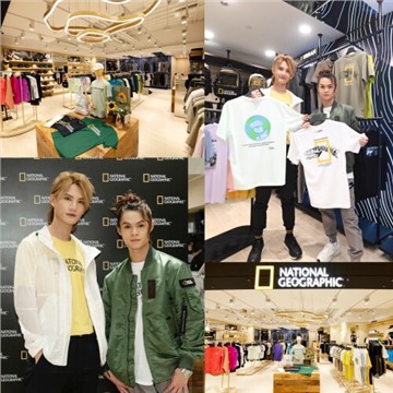 National Geographic Opening at Harbour City　Start the Journey with Tiger & Jeremy @MIRROR　Be Adventurous & Stylish to discover the unexplored places