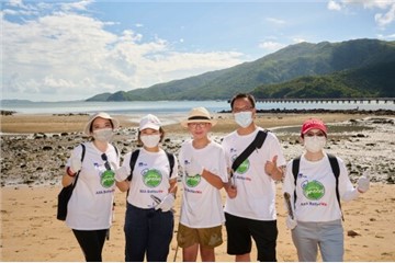 AXA Management and Employees Conducted Beach Clean-up 257 kg of Coastal Wastes Remuoved to Protect The Environment