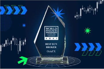 OctaFX claims the Best ECN Broker award for the second year in a row