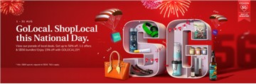 Show Local Businesses Your Support this National Day with iShopChangi’s ‘GoLocal, ShopLocal’ Campaign
