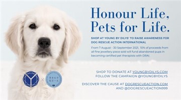 Dilys’ Collection Partners with Dog Rescue Action International to Launch Online Charity Campaign: ‘Honour Life, Pets for Life’