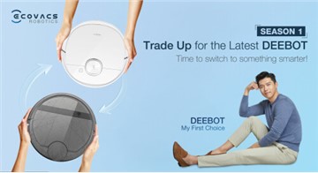 ECOVACS partners Shopee to get homeowners to "Trade Up for the Latest DEEBOT" and usher a new era of smart and modern home cleaning lifestyle