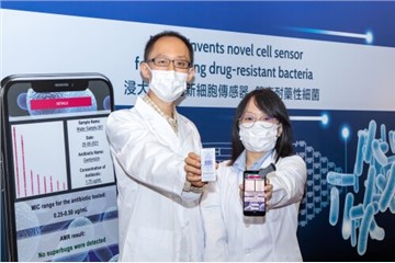 Hong Kong Baptist University invents novel cell sensor for rapid and low-cost screening of drug-resistant bacteria