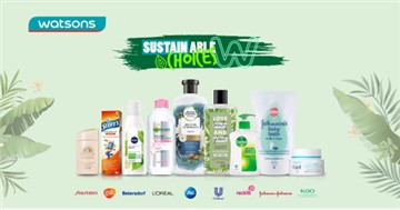 Watsons Collaborates with Global Supplier Partners to Launch Over 1,600 Sustainable Choices