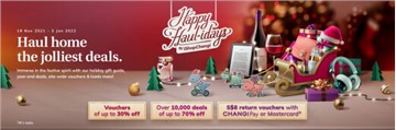 iShopChangi Wishes You Happy Haul-idays With Exclusive Deals This Festive Season