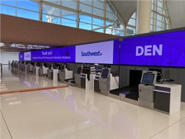 Denver International Airport (DEN) opens the United States’ largest Self-Bag Drop (SBD) installation in cooperation with Materna IPS, United Airlines, and Southwest Airlines