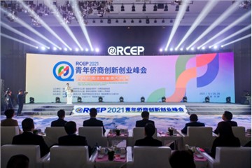 The 2021 RCEP Youth Overseas Chinese Business Innovation and Entrepreneurship Summit Is Held in Shishi, China