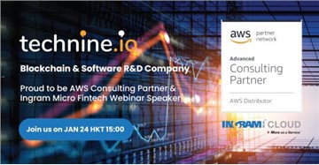 technine - A Rising Blockchain Solution Company becomes a New Amazon Web Services Consulting Partner, Speaking at Cloud Illuminate by Ingram Micro on NFT & Crypto Related Blockchain Solutions