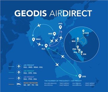 GEODIS adds multiple flights to its AirDirect network in Asia-Pacific