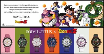 City Chain Launches Limited Edition Dragon Ball Z Themed Solvil et Titus Timepieces