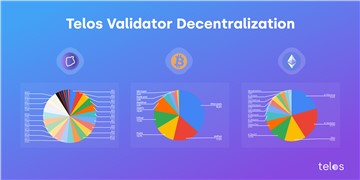 Telos Decentralization Rivals that of Bitcoin and Ethereum