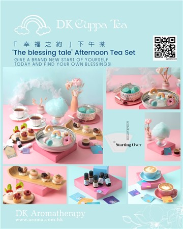 DK Cuppa Tea x Starting over offer  "The Blessing Tale" Afternoon Tea Set