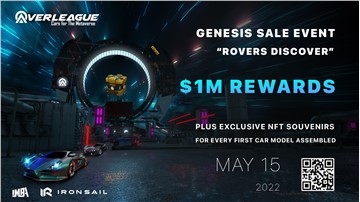 Cars for the Metaverse: Join Overleagues Livestream Launch Event on 15 May 2022